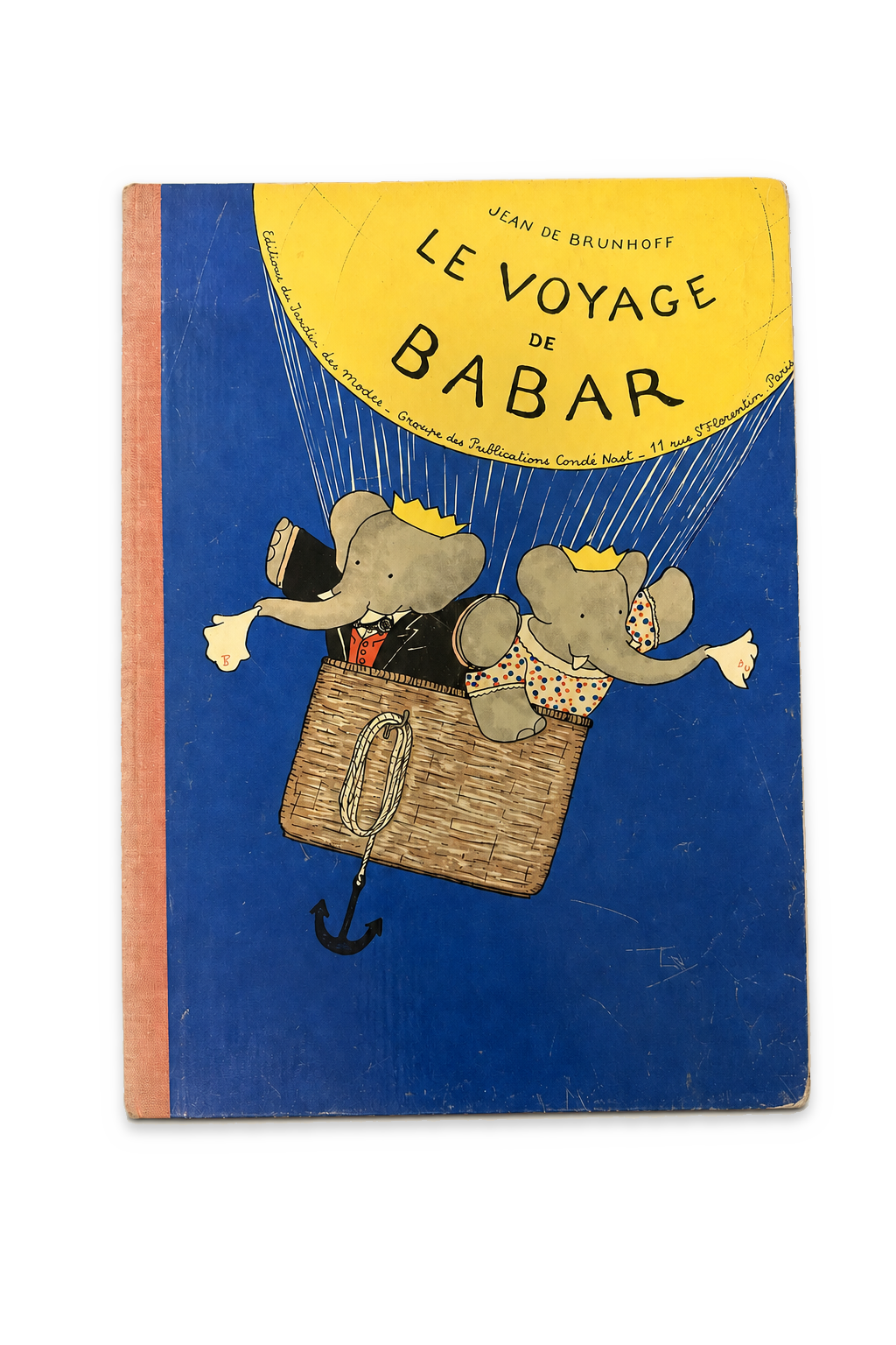 Couverture du Voyage de Babar